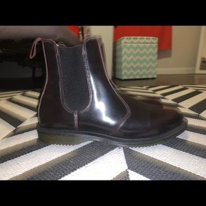 doc martens size 10 maroon